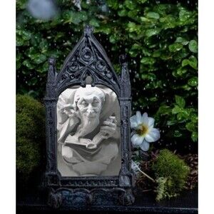 Reading Old Man Magnet Stone Sculpture Gargoyle Notre Dame Book Lover Gifts